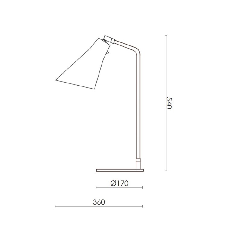 Rubn Miller Table Lamp Specification