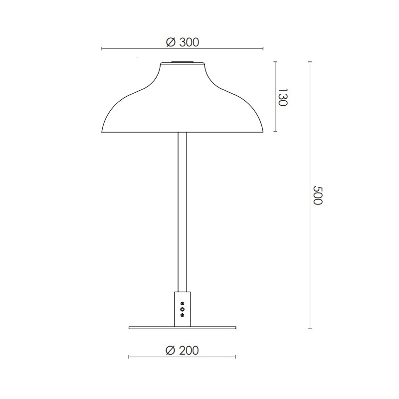 Rubn Bolero LED Table Lamp Specification 