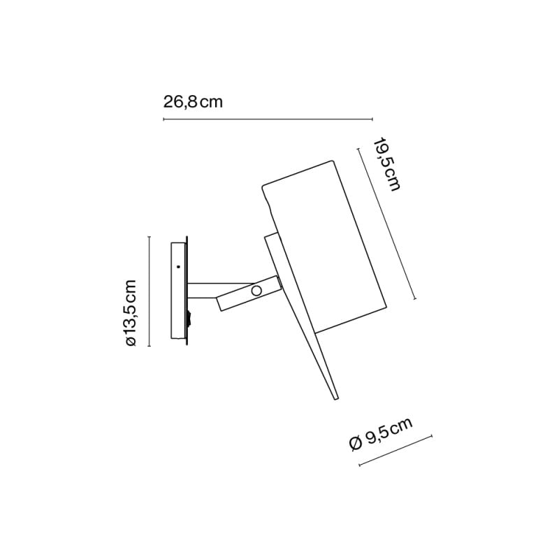Specification Image for Marset Scantling Wall Lamp