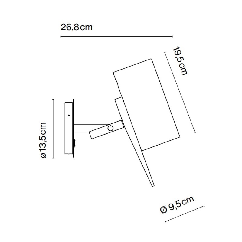 Marset Scantling Wall Lamp Specification