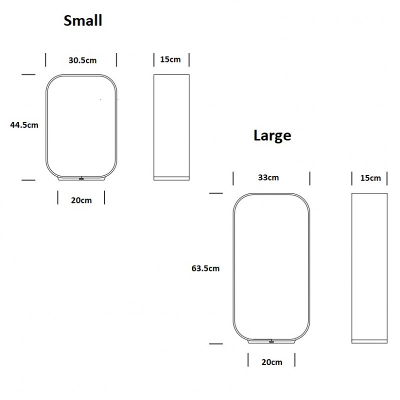 Pablo Contour LED Table Lamp Specification 