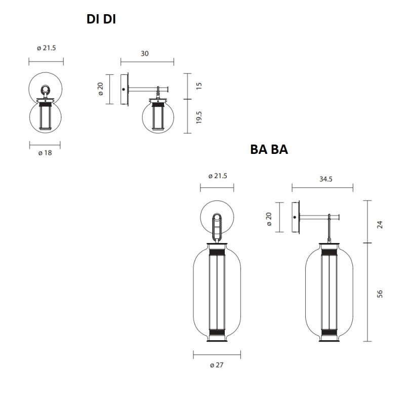 Parachilna Bai A LED Wall Light Specification