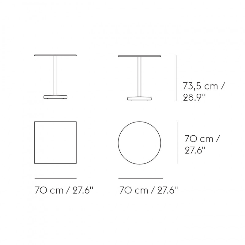 Specification image for Muuto Linear Steel Armchair