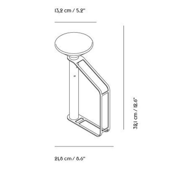 Muuto Piton LED Portable Lamp Specification 