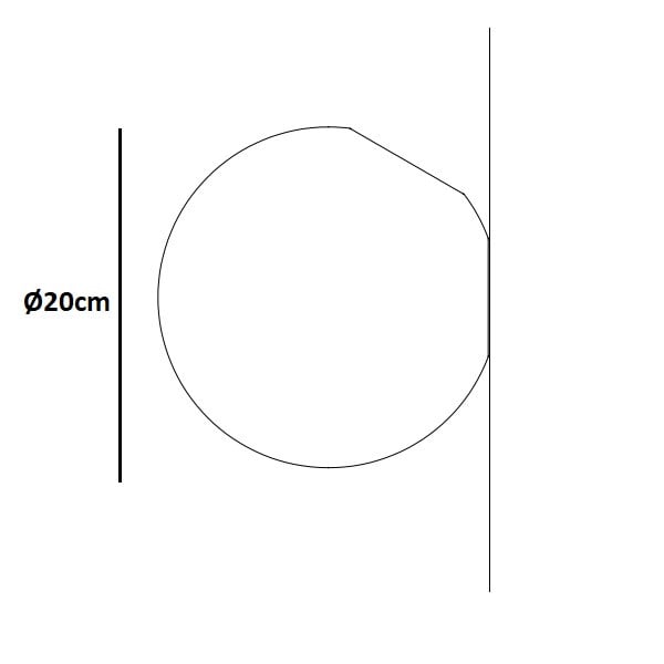 Specification Image for Catellani & Smith Sfera W LED Wall Light