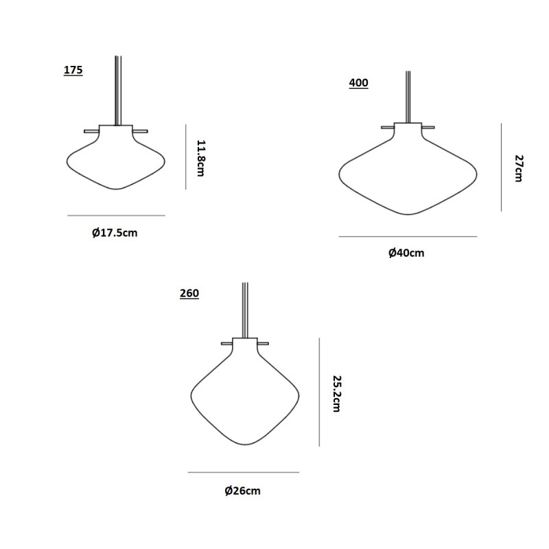 LYFA Repose Pendant Light Specification