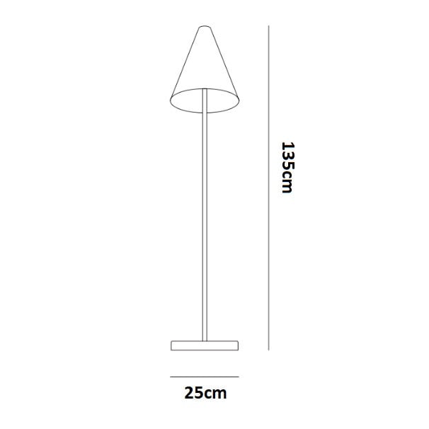 LYFA Mosaik Floor Lamp Specification 