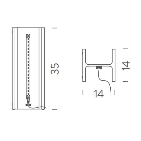 Nemo Lighting Mais Plus Que Cela Je Ne Peux Pas LED Table Lamp Specification