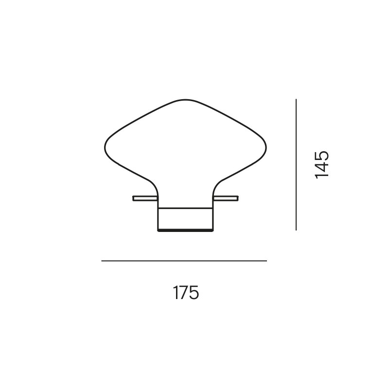 Specification image for LYFA Repose Table Lamp