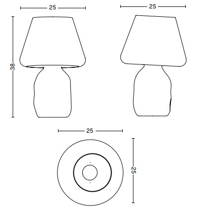 HAY Apollo Table Lamp Specification 