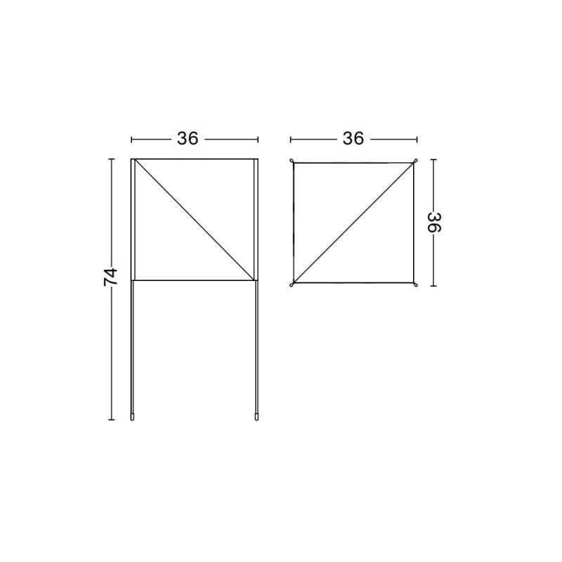 HAY Paper Cube Floor Lamp Specification