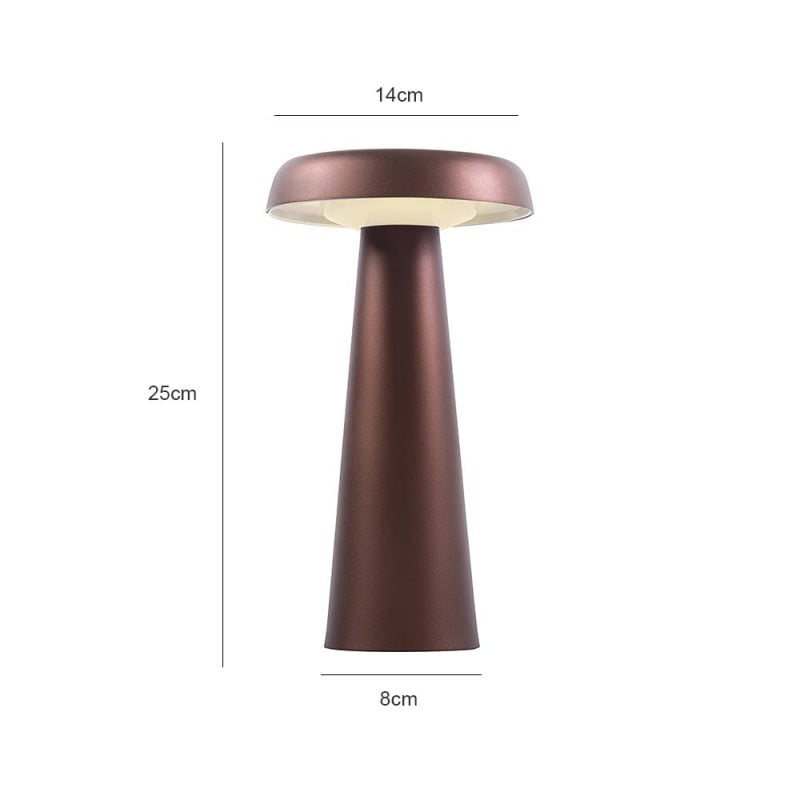 Specification Image for Design For The People Arcello Portable LED Table Lamp