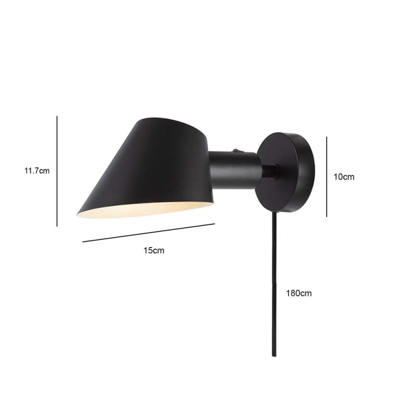 Specification Image for Design For The People Stay Short Wall Light