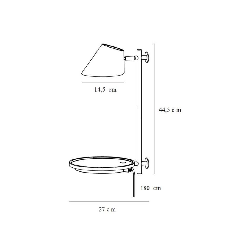 Specification Image for Design For The People Stay LED Wall Light