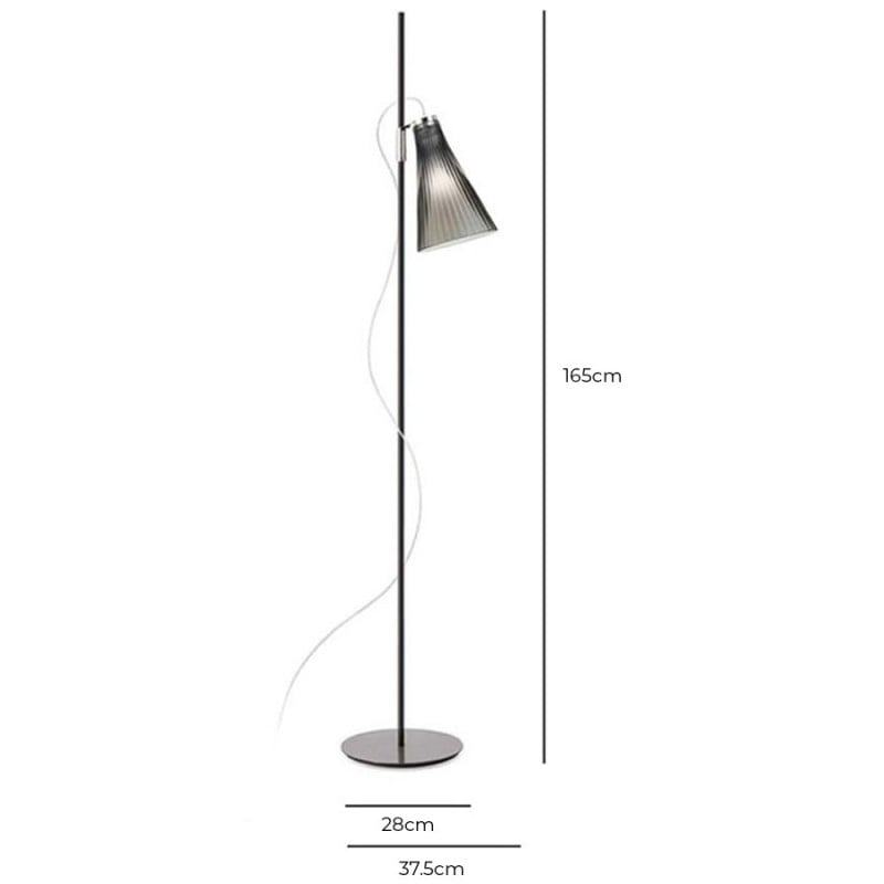 Specification Image for Kartell K-Lux Floor Lamp