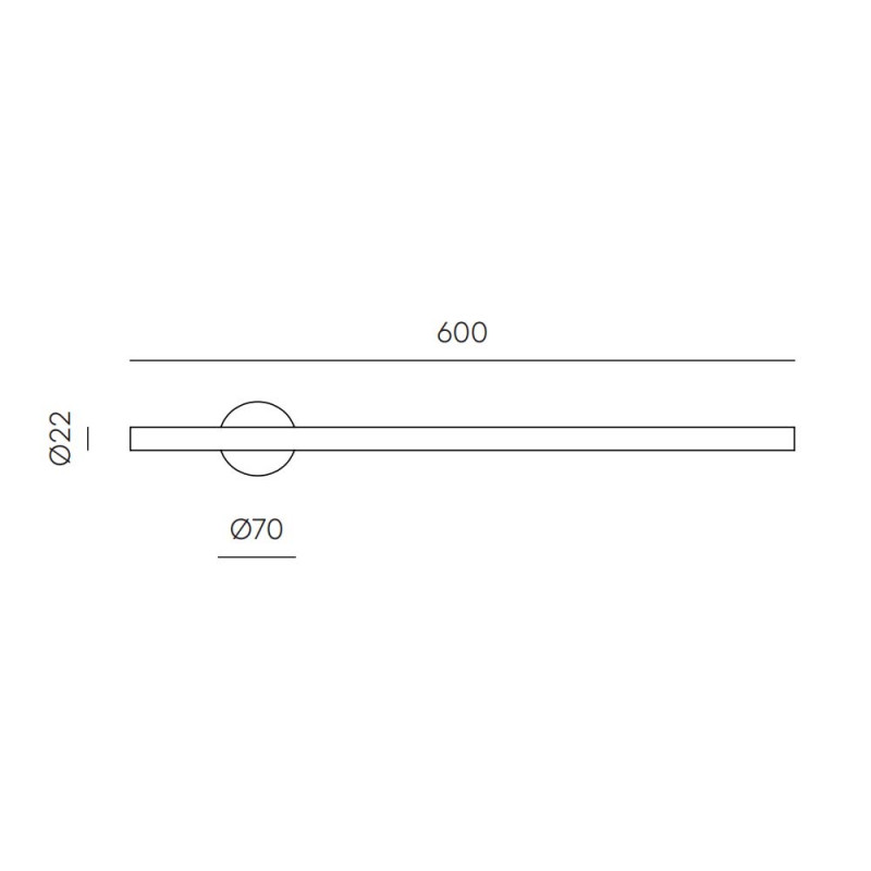 Specification Image for Aromas Del Campo Clock LED Wall Light