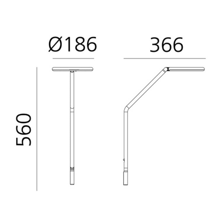 Specification Image for Artemide Vine LED Wall Light