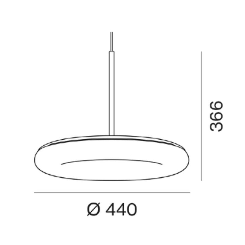 Specification Image for AGO Mozzi LED Pendant