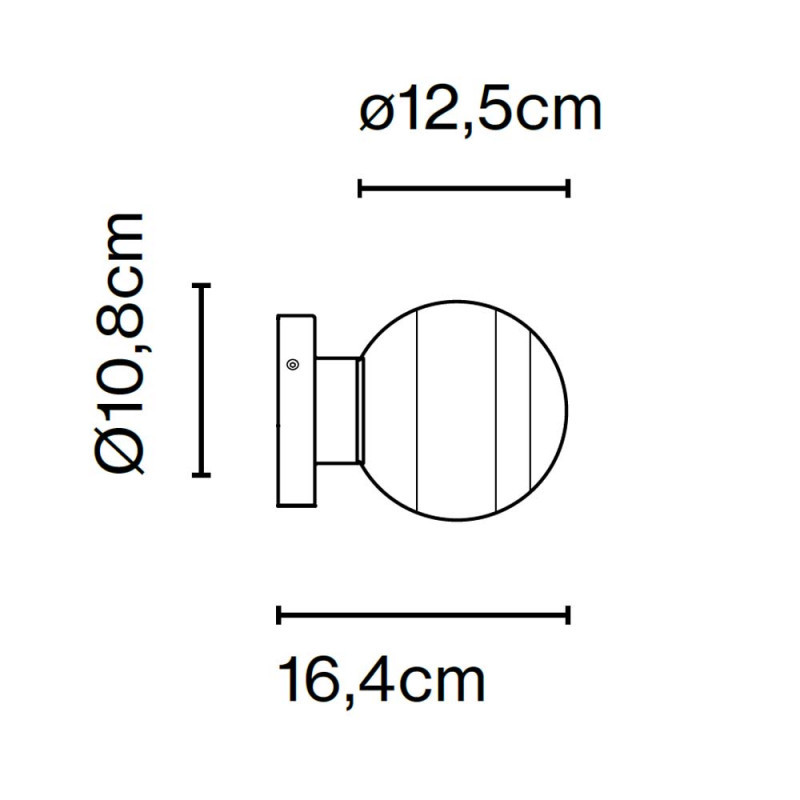 Specification Image for Marset Dipping Light LED Ceiling/Wall