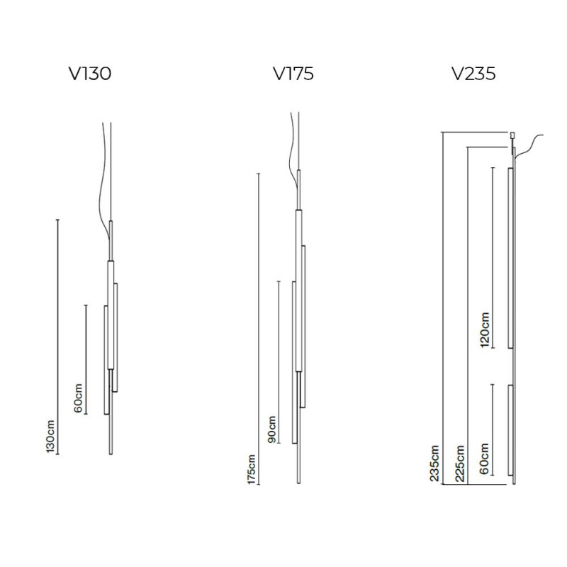 Specification Image for Marset Ambrosia V LED Pendant