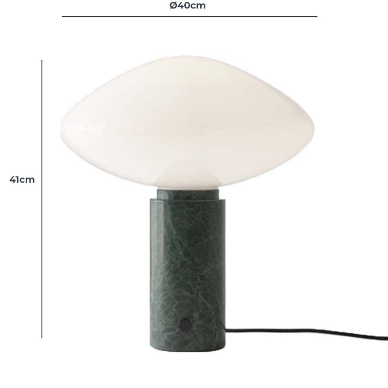 Specification Image for Mist AP17 Table Lamp