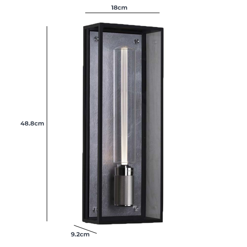 Specification Image for Buster + Punch Caged Wet Wall Light