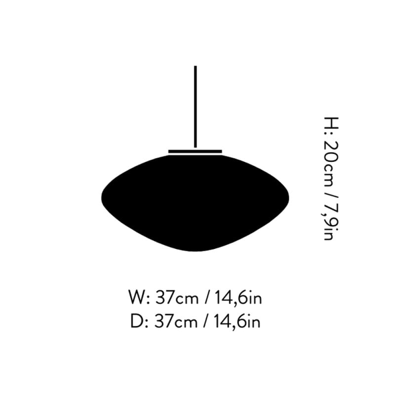 Specification Image for Mist AP16 Ceiling Pendant