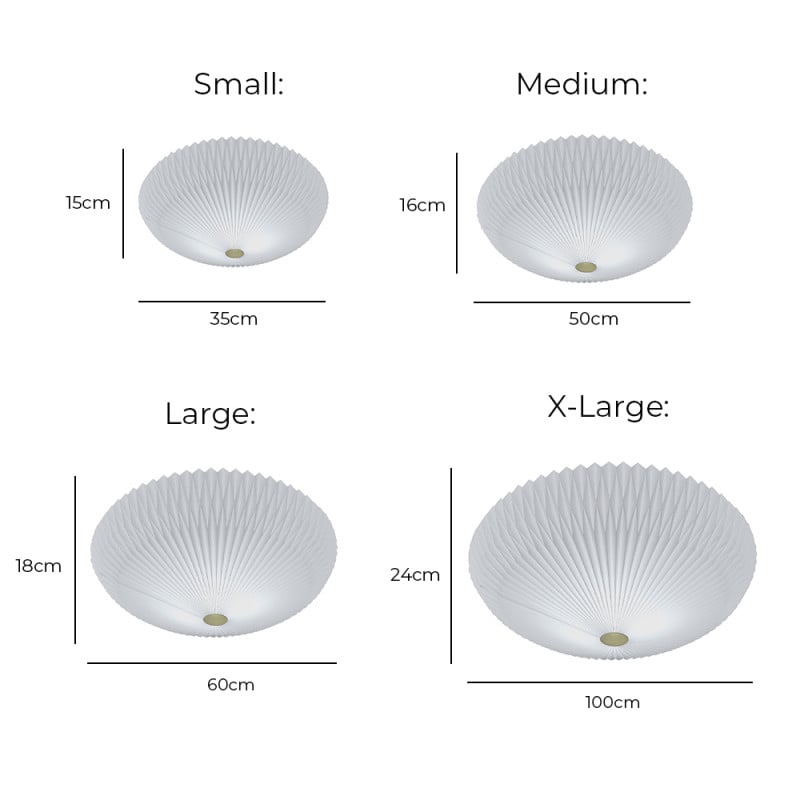 Specification Image for Le Klint Model 23 Ceiling Light