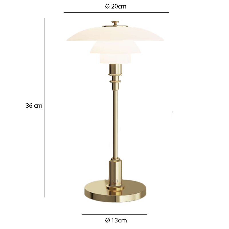 Louis Poulsen PH 2/1 Portable  Specification 