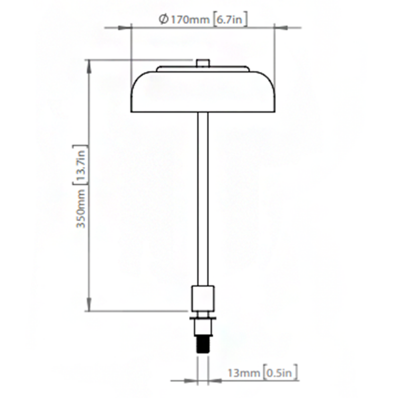 Nuura Blossi Table In-set Small LED Lamp - Specification