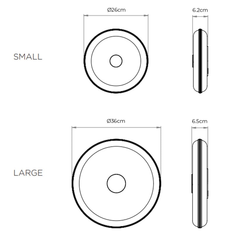 Specification Image for Bert Frank Beran LED Wall Light