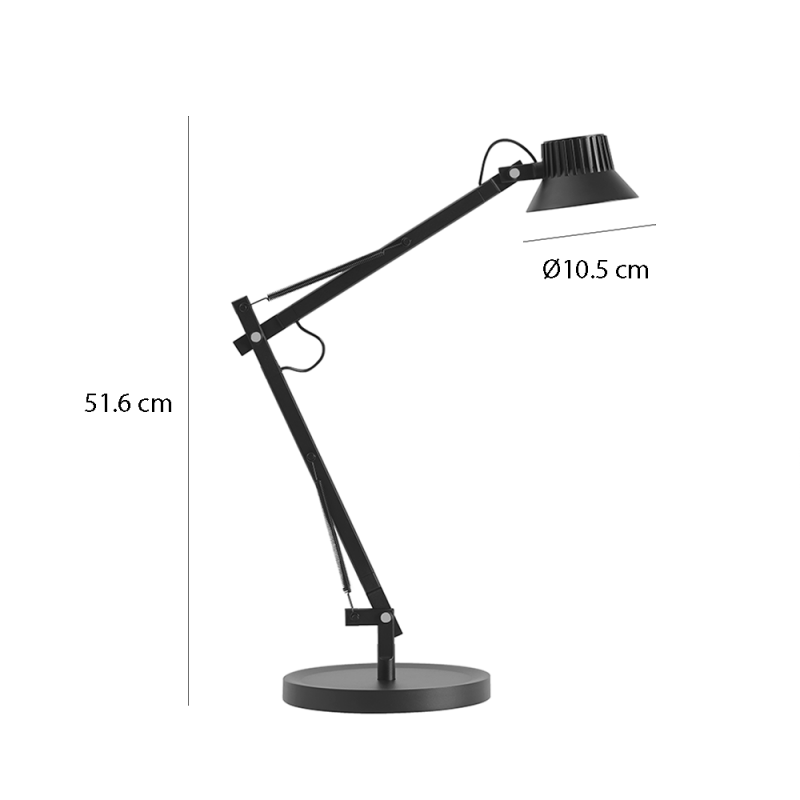 Muuto Dedicate S2 LED Table Lamp - Specification