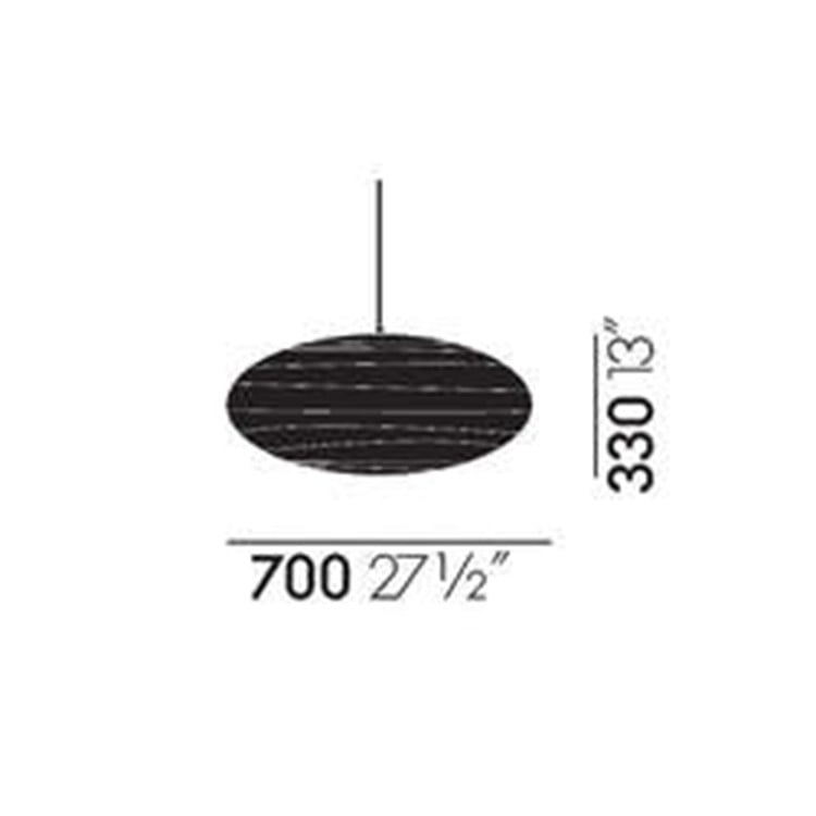 Specification Image for vitra Akari 70EN Pendant