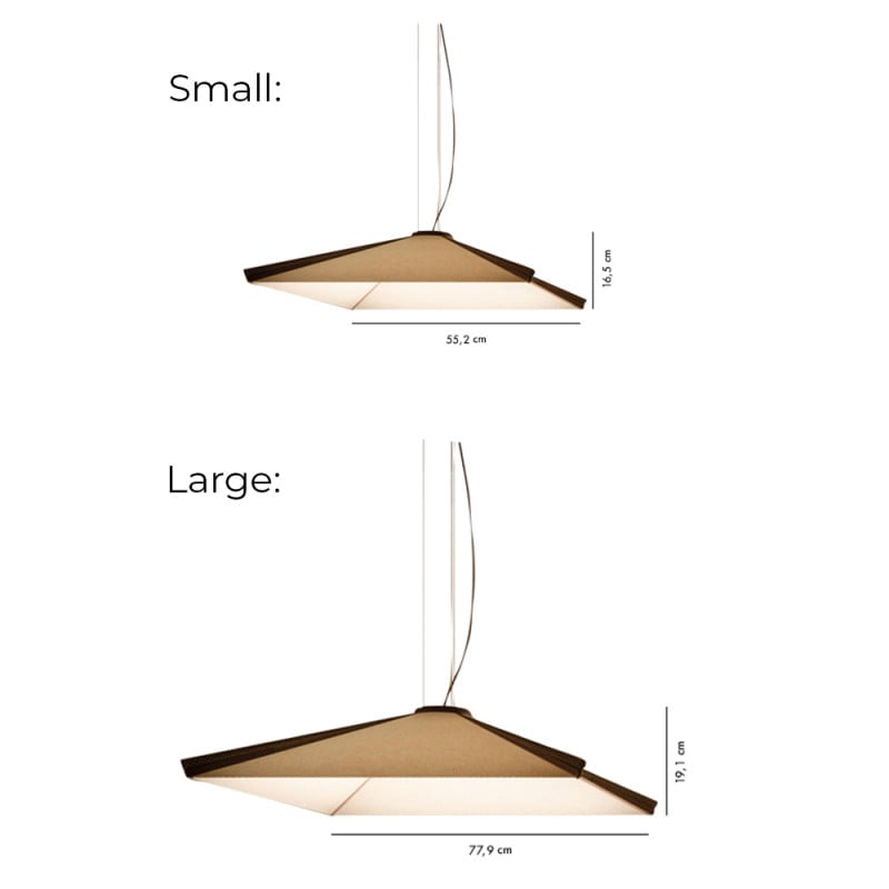 Specification Image for Axolight Salina LED Pendant