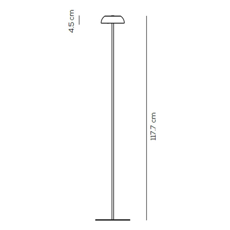 Specification Image for Axolight Float LED Floor Lamp