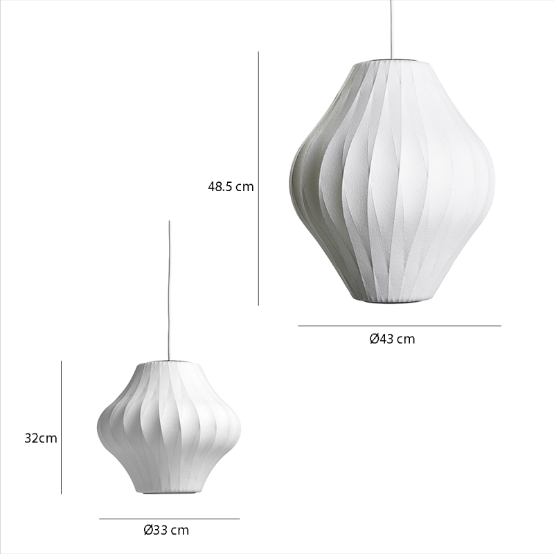 HAY Nelson Pear Crisscross Bubble Pendant - Specification 