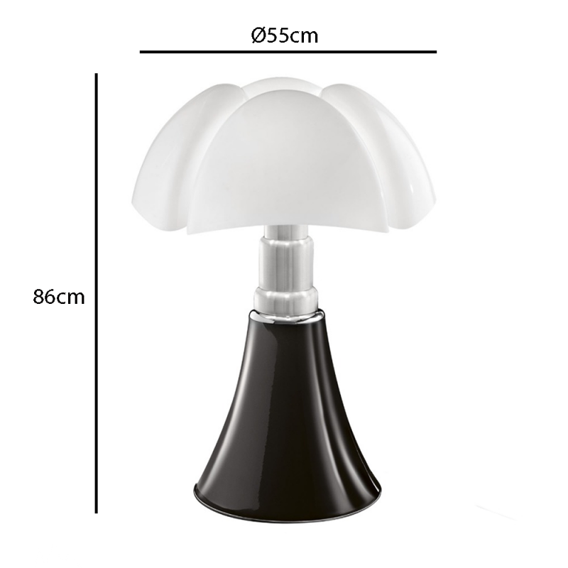 Martinelli Luce Pipistrello Table Lamp - Specification 