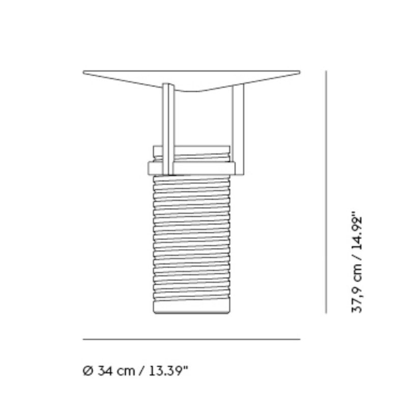 Specification Image for Muuto Set LED Table Lamp