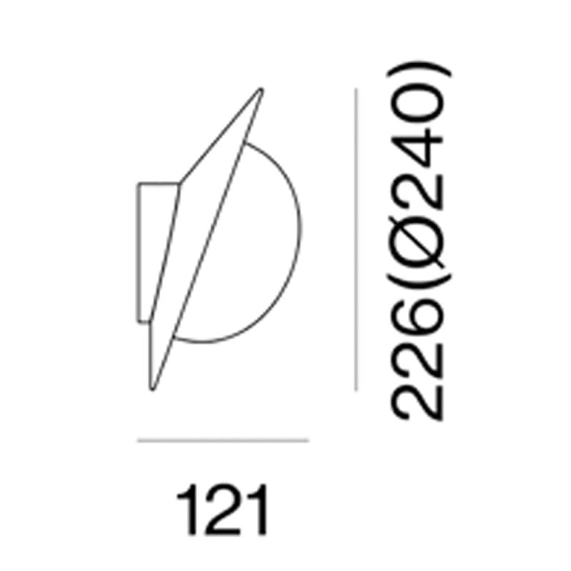 Specification Image for AGO Alley Wall Lamp