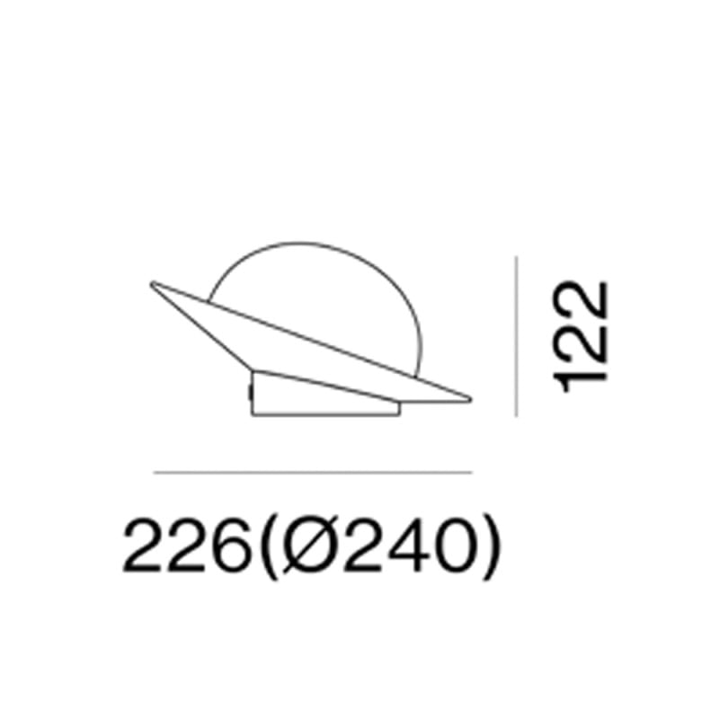 Specification Image for AGO Alley Table Tilt Table Lamp