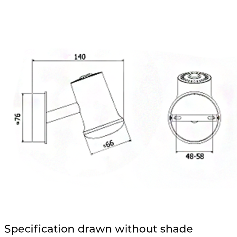 Zero Compose Wall Light - Specification 