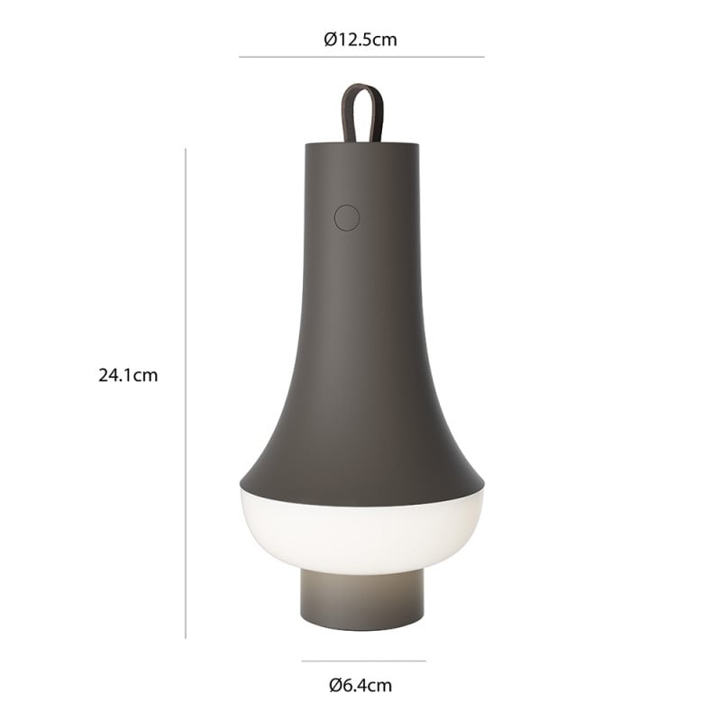 Specification Image for Louis Poulsen Tomoshi  LED Portable Lamp