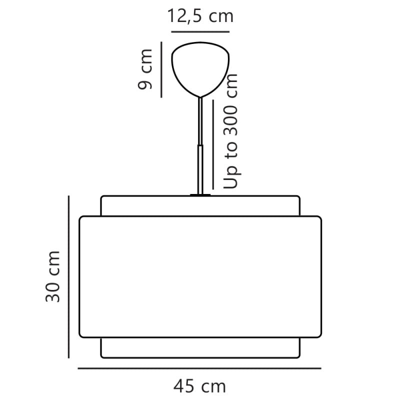 Specification Image for Design For The People Takai Pendant