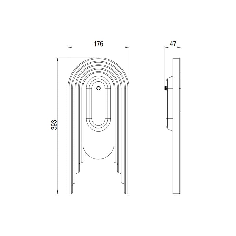 Specification Image for Bert Frank Vima Wall Light