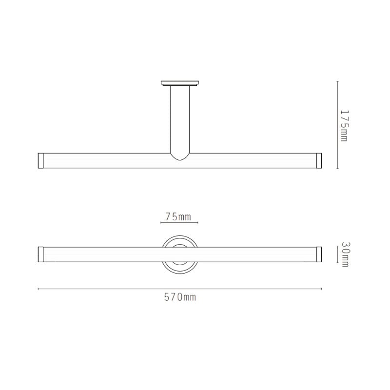 Specification Image for J. Adams & Co Talbot 570 Picture LED Wall Light