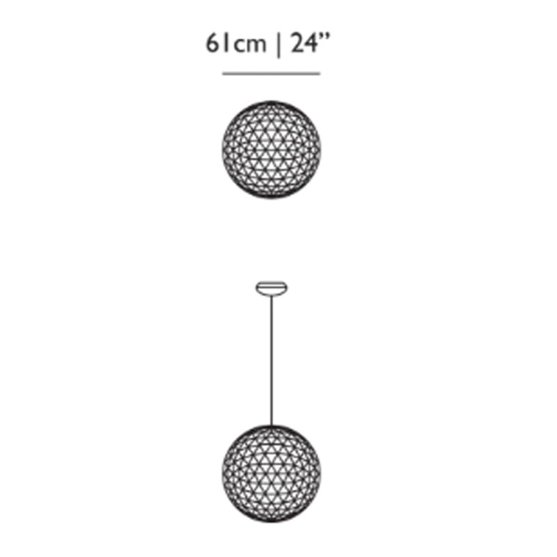 Specification Image for Moooi Raimond II LED Pendant