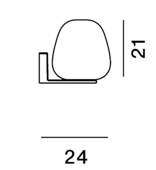 Specification Image for Foscarini Rituals Wall light