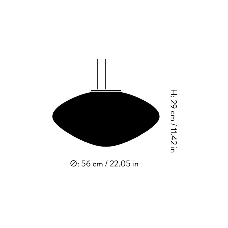 Specification Image for &Tradition Mist AP20 Pendant