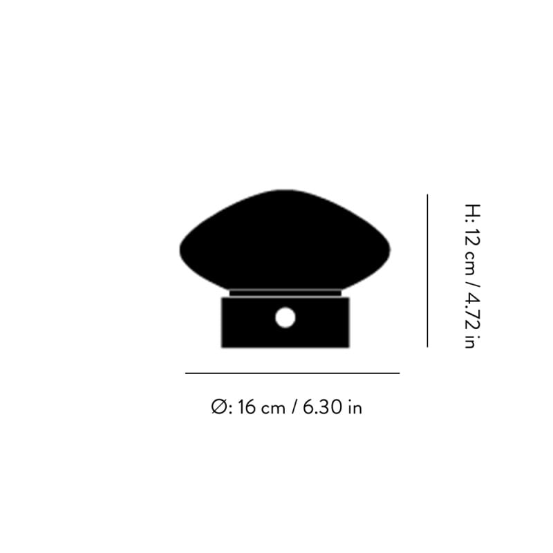 Specification Image for &Tradition Mist AP21 Portable Lamp