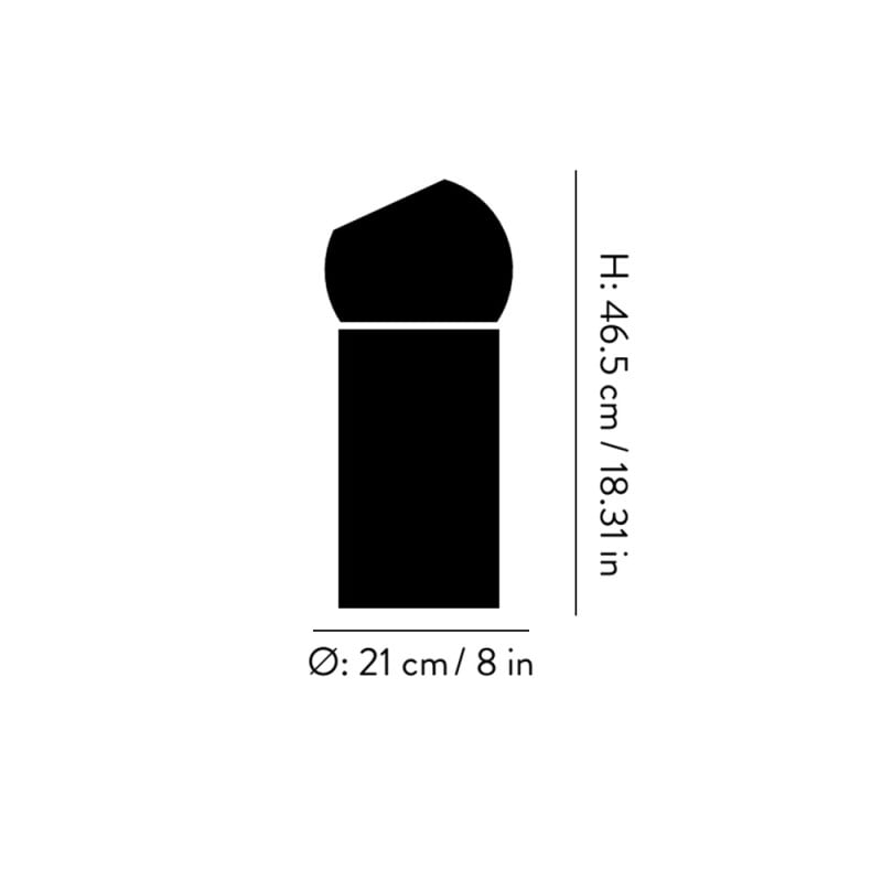 Specification Image for &Tradition Topan VP14 Floor Lamp